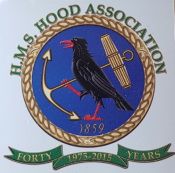 H.M.S. Hood Association Windscreen Sticker