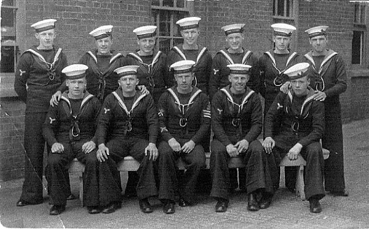 2nd Class Stokers at H.M.S. Drake, March 1936