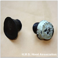 Rivet Pieces from H.M.S. Hood