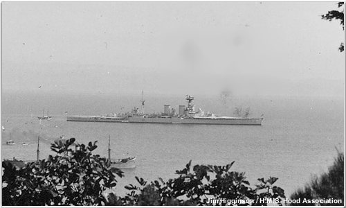 Hood as seen off Split, Yugoslavia