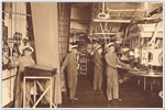 One of H.M.S. Hood's engine rooms