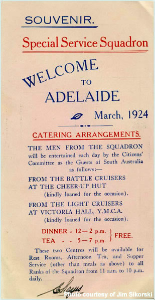 Souvenir from Adelaide, Australia, March 1924