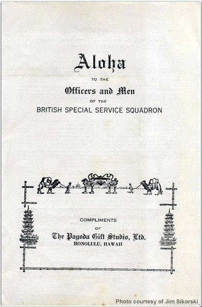 Souvenir pamphlet from Honolulu, Hawaii, June 1924