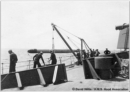 Hauling in a torpedo