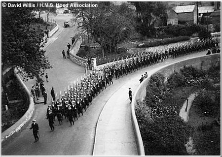 Naval Brigade March Past