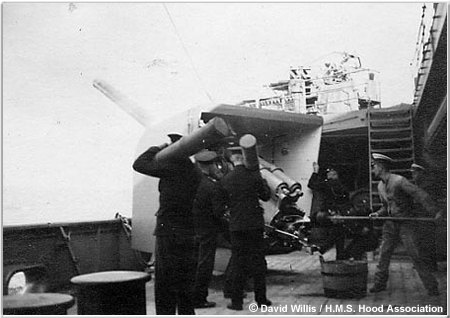 Royal Marine 5.5 inch gun crew