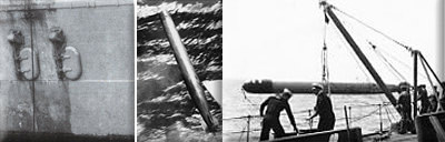 Photos of H.M.S. Hood torpedo equipment